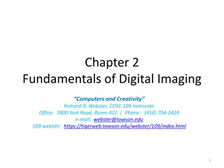 The Basics of Digital Imaging and Digitization