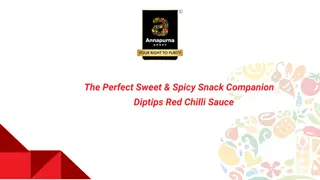 The Perfect Sweet & Spicy Snack Companion_ Diptips Red Chilli Sauce