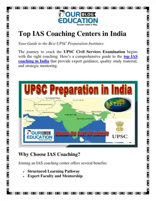 Top IAS Coaching in India: Your Guide to the Best UPSC Preparation