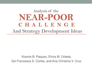 Challenges Faced by the Near-Poor and Strategies for Development