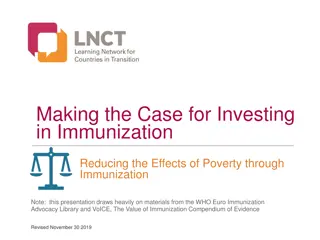 Investing in Immunization to Reduce Poverty