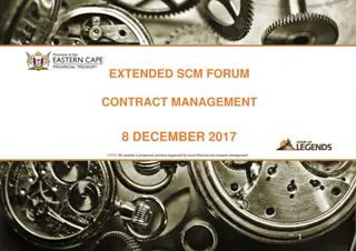 Comprehensive Overview of Contract Management in Supply Chain