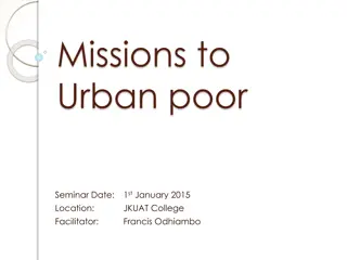 Understanding Poverty in Urban Kenya: Challenges and Solutions