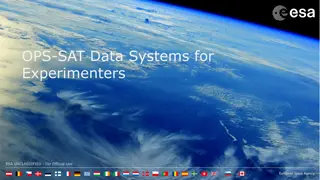 OPS-SAT Data Systems Overview