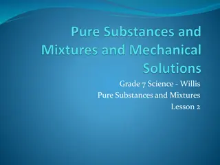 Understanding Pure Substances and Mixtures in Science