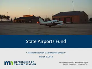 Overview of Minnesota State Airports Fund Revenue Sources