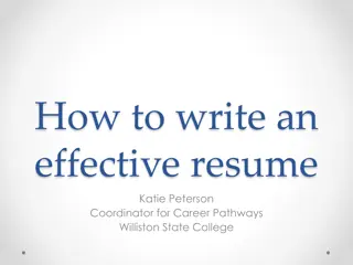 Crafting an Effective Resume: Essential Tips and Strategies