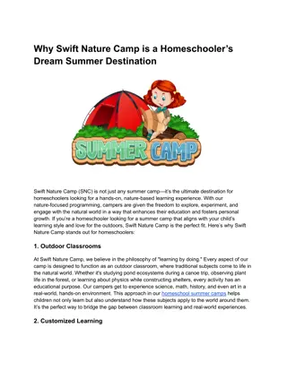 Why Swift Nature Camp is a Homeschooler’s Dream Summer Destination