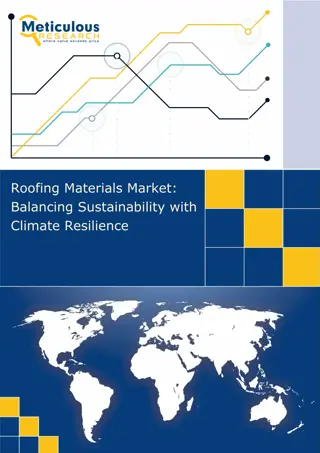 Roofing Materials Market to be Worth $159.9 Billion by 2031