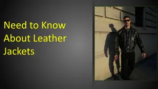 Ride in Style Everything You Need to Know About Leather Jackets