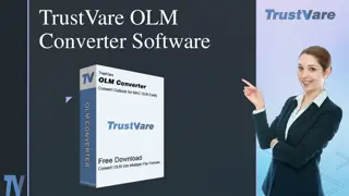 The Best OLM Exporter is TrustVare OLM Converter Software