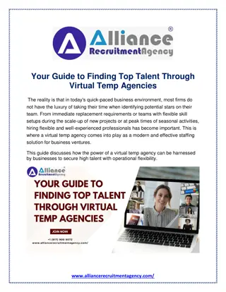 Your Guide to Finding Top Talent Through Virtual Temp Agencies