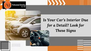 Is Your Car’s Interior Due for a Detail Look for These Signs