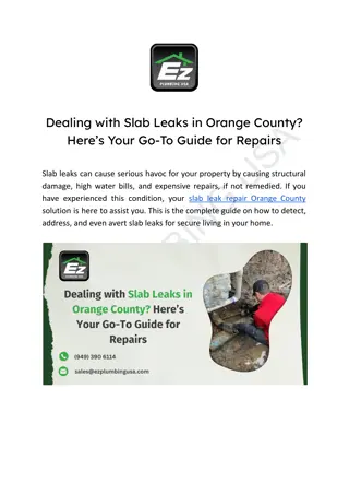 Dealing with Slab Leaks in Orange County_ Here’s Your Go-To Guide for Repairs