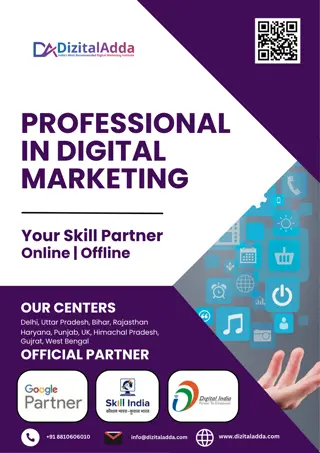 Elevate  Digital Marketing for Professionals - Upskill with Expert Training