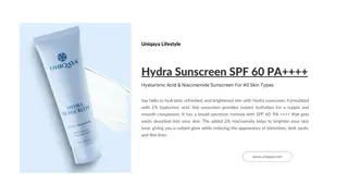 India's Best Hydra Sunscreen SPF 60 PA