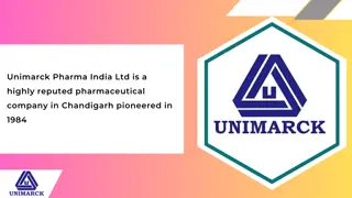 Contract Manufacturing For Pharma Products - Unimarck Pharma