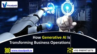 GenAI Training | Generative AI Course in Hyderabad