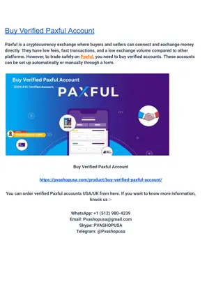 Buy Verified Paxful Account