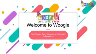 Event Management and Wedding Planning Company in Bangalore | Woogle