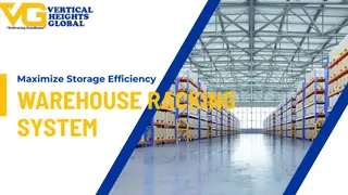 Maximize Storage Efficiency with a Reliable Warehouse Racking System