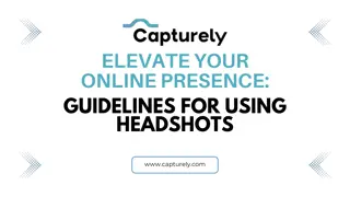 Elevate Your Online Presence Guidelines for Using Head Shots