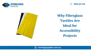 Why Fibreglass Tactiles Are Ideal for Accessibility Projects