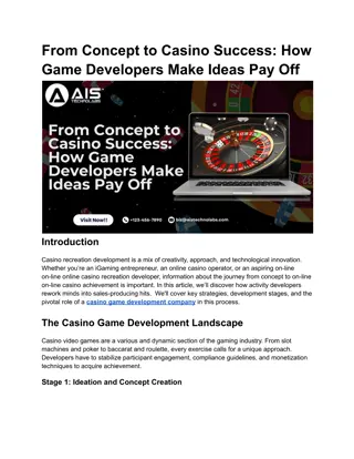 From Concept to Casino Success_ How Game Developers Make Ideas Pay Off