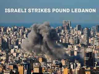 Israeli strikes pound Lebanon