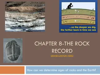 Rock Ages: A Geologic Perspective