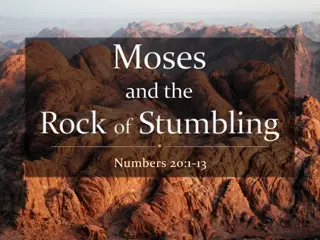 Moses and the Rock of Stumbling - A Lesson in Obedience