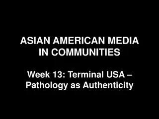 Asian American Media in Communities: Terminal USA Pathology as Authenticity