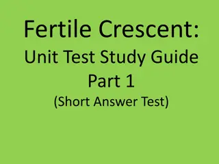 Impact of Geography on Fertile Crescent Civilizations