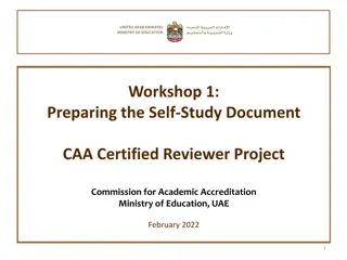 The CAA Accreditation Process in UAE's Education System