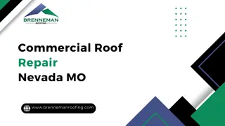 Commercial Roof Repair Nevada MO - Brenneman Roofing