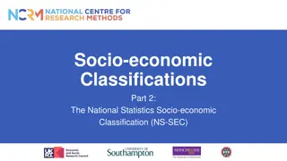 National Statistics Socio-economic Classification (NS-SEC)