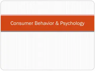 Understanding Consumer Behavior and Psychology in Marketing