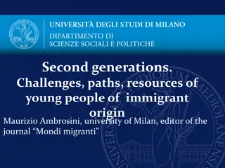 Challenges and Opportunities for Second Generation Immigrant Youth in Italy