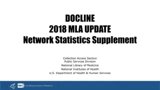 DOCLINE Network Statistics and Services Overview