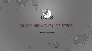 Quick Faculty Hiring Guide Steps for Efficient Recruitment