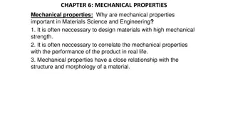 Importance of Mechanical Properties in Materials Science and Engineering