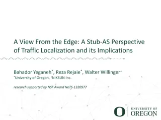 Traffic Localization at the Edge: Implications for User Performance