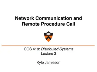 Distributed Systems Communication Layers