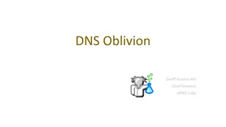 Risks of DNS Surveillance