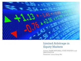 Limited Arbitrage in Equity Markets Analysis