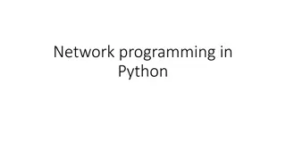 Comprehensive Guide to Network Programming in Python