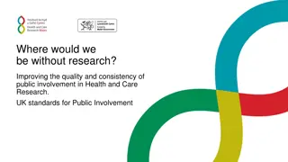 Enhancing Public Involvement in Health and Care Research: UK Standards