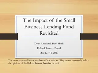 Revisiting the Impact of the Small Business Lending Fund