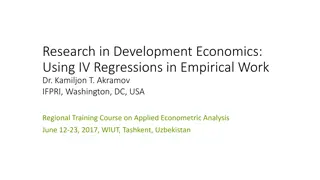 Understanding IV Regression in Development Economics