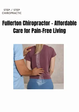 Fullerton Chiropractor – Affordable Care for Pain-Free Living (1)